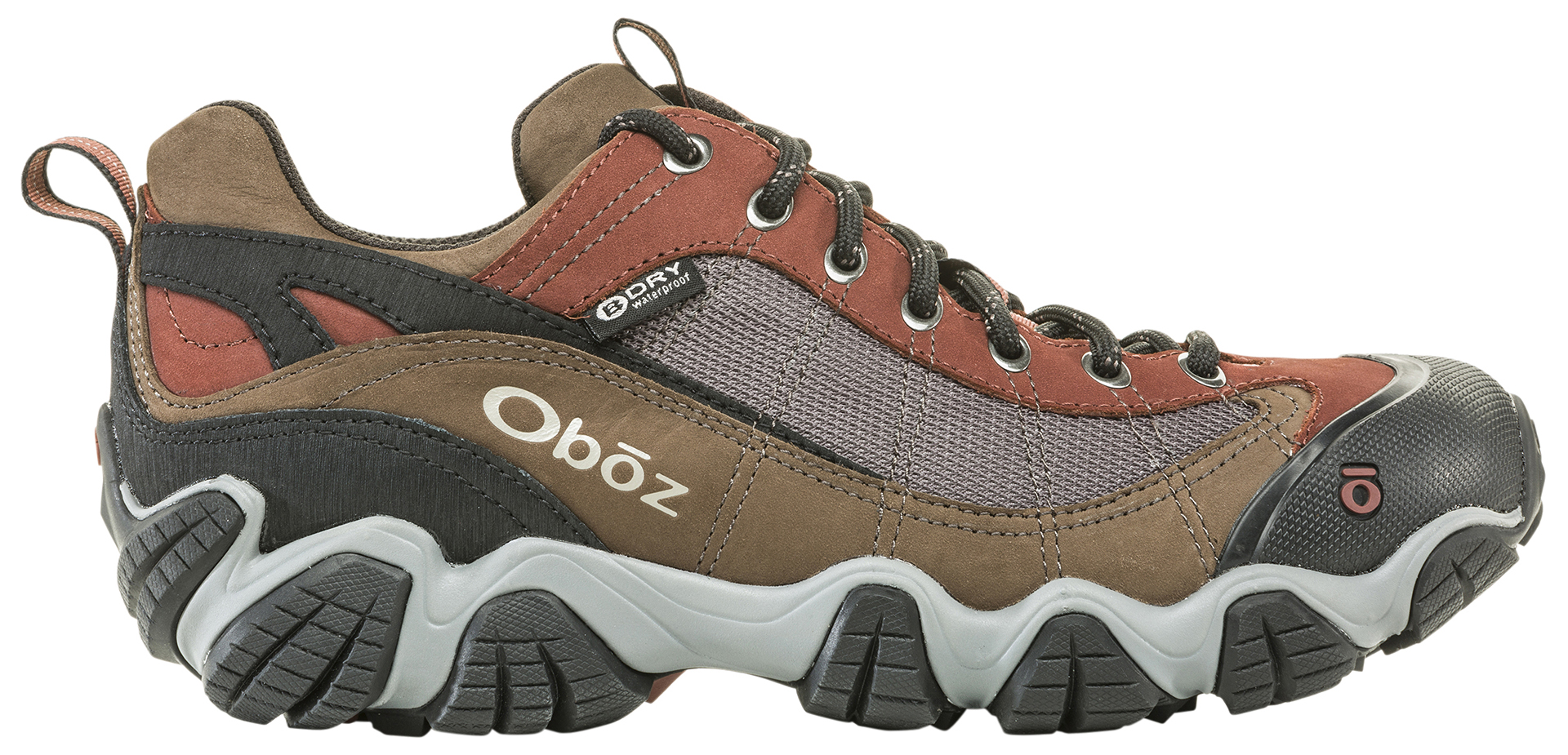 Oboz Tamarack B-Dry Hiking Shoes Mens 12 Bungee selling Brown Gray Beige Waterproof